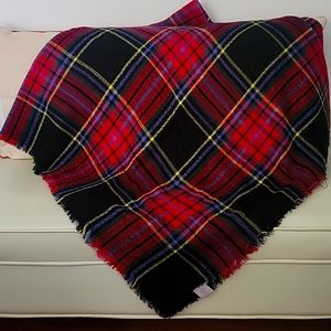 Oversized Tartan Plaid Wrap/Scarf